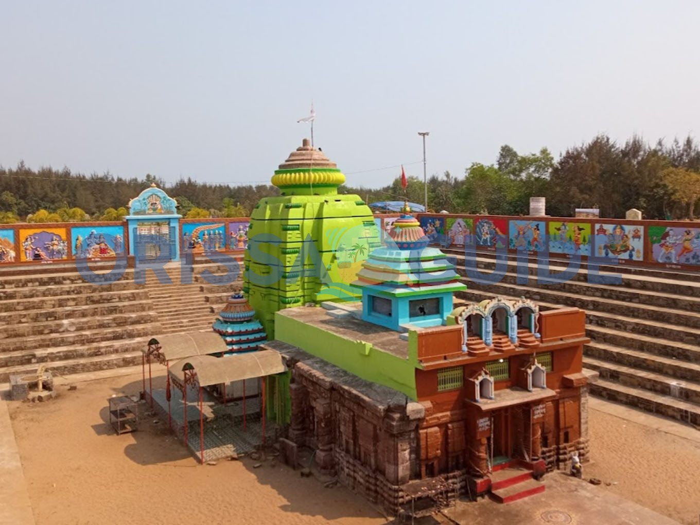 Bateswar Temple & Sea Beach, Ganjam, Odisha