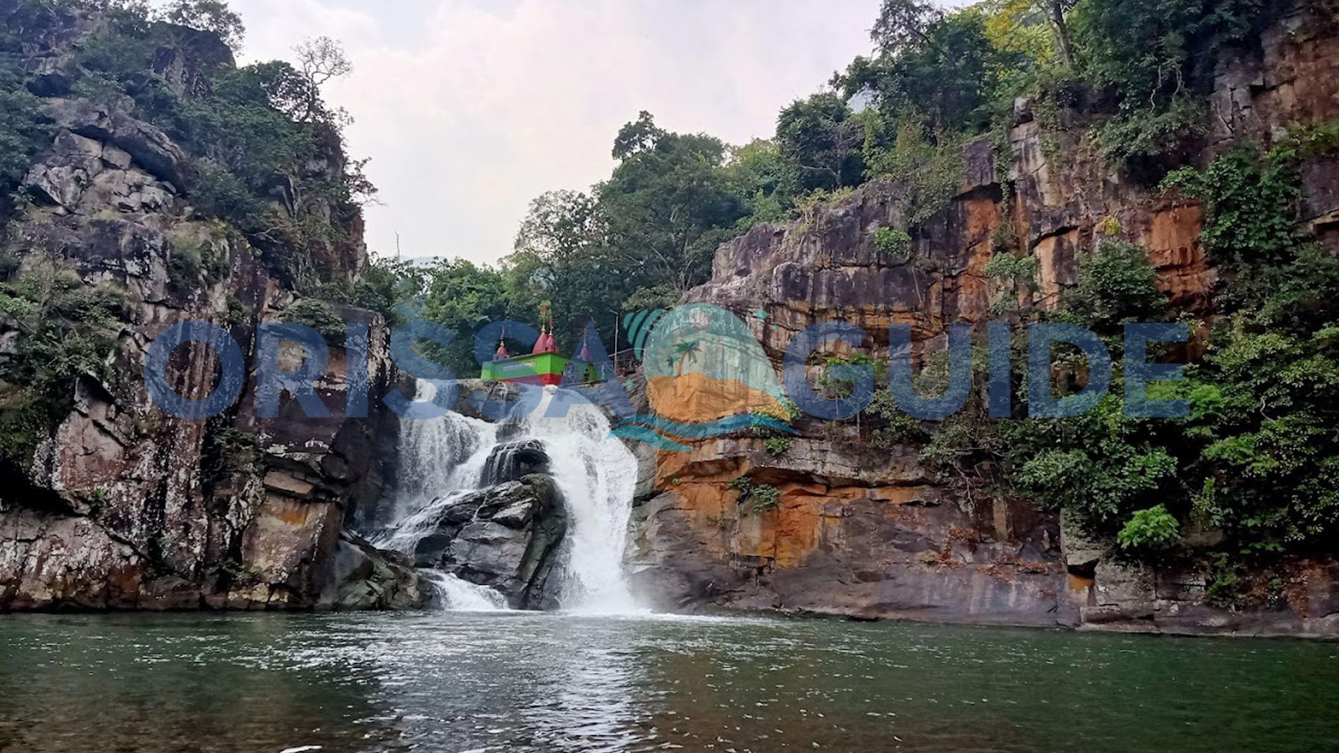 Devkund Ambika Temple & Waterfall, Mayurbhanj, Odisha