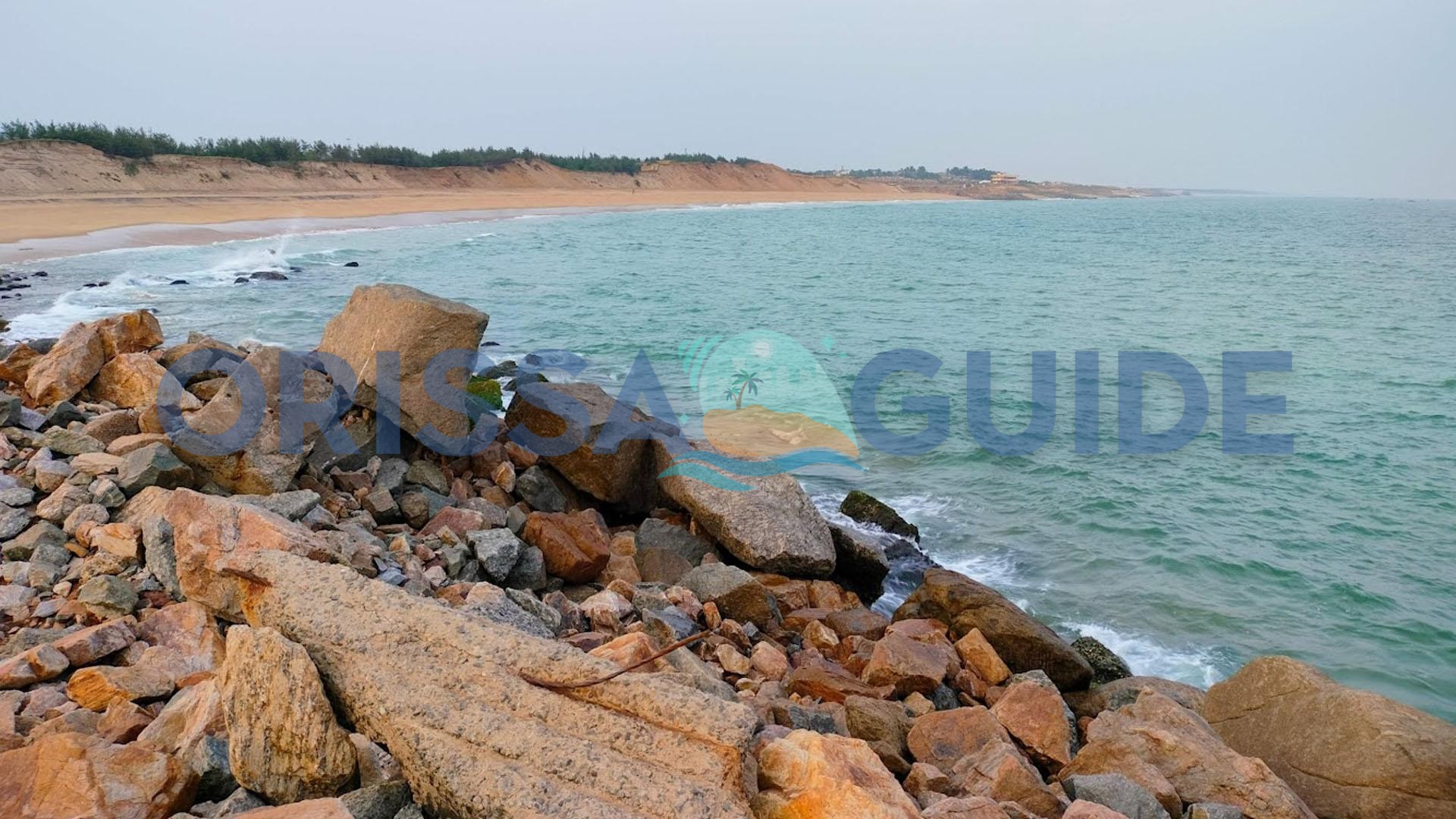 Aryapalli Marine Sea Beach, Brahmapur, Ganjam, Odisha